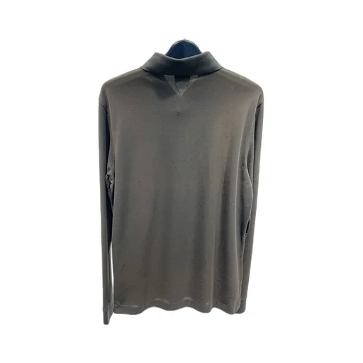 Buckle Long-Sleeved Polo Shirt