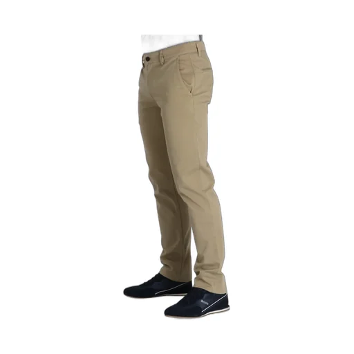 Belt-Loop Casual Pants