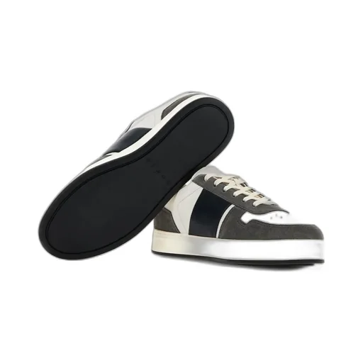 H-Tv Logo Printed Panelled Sneakers