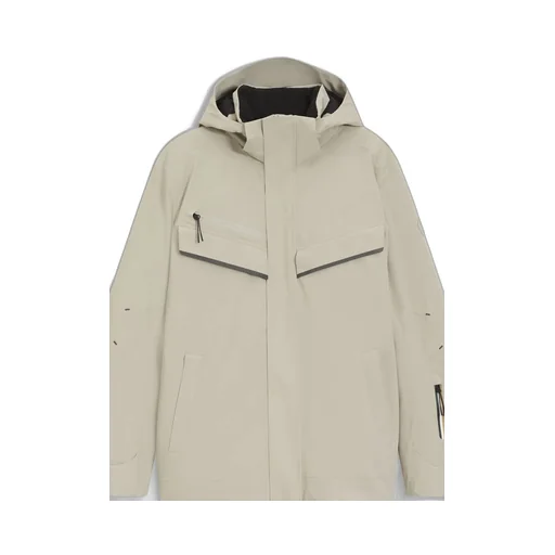 High Neck Hooded Ski Jacket