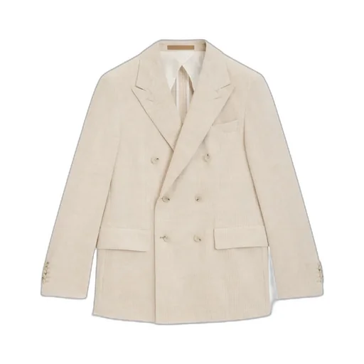 Double-Breasted Slim-Fit Blazer
