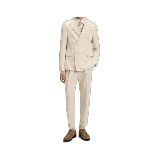 Double-Breasted Slim-Fit Blazer