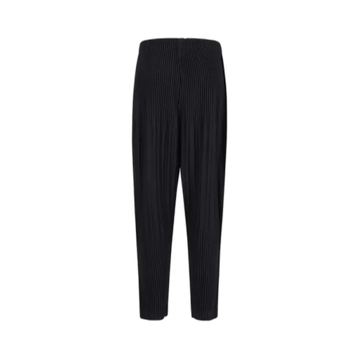 Pleated Cropped Trousers