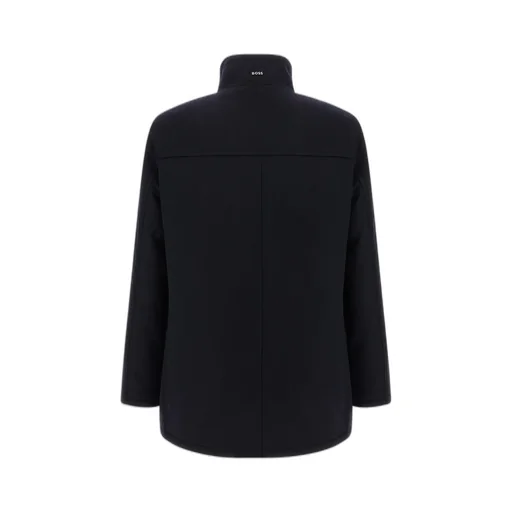 Button-Up Relaxed-Fit Coat