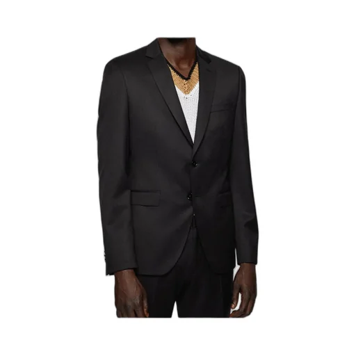 Two-Button Plain Jacket