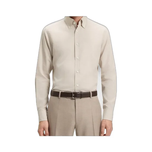 Button-Down Micro-Check Shirt