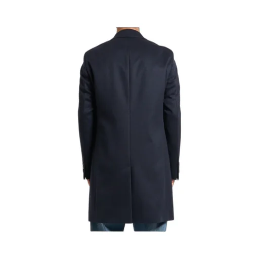 Button-Up Slim-Fit Coat