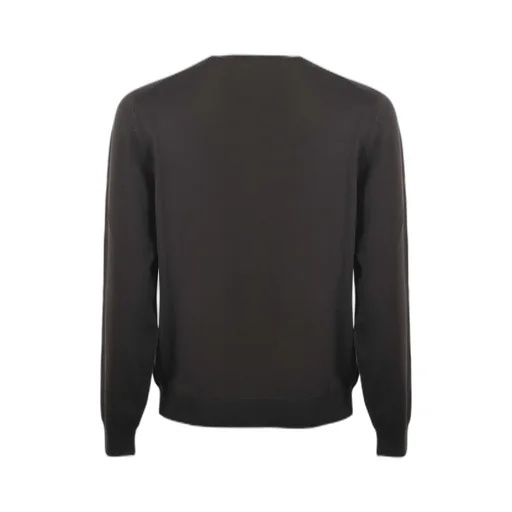 Fine-Knit Embroidered-Logo Jumper