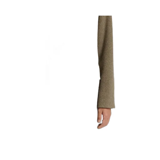 Double-Breasted Long-Sleeved Coat