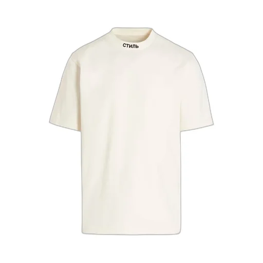 Logo Embroidered Crewneck T-Shirt