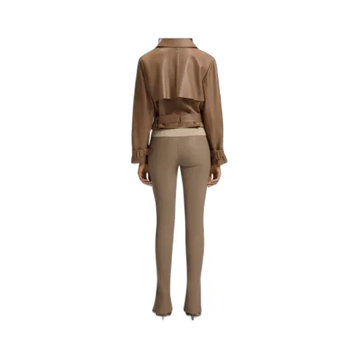 Belted Double-Breasted Jacket