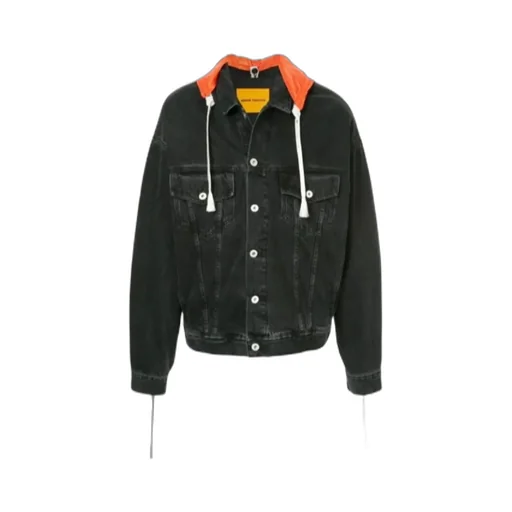 Hooded Denim Jacket