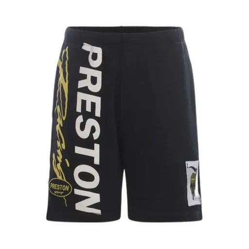 Logo-Printed Knee-Length Track Shorts