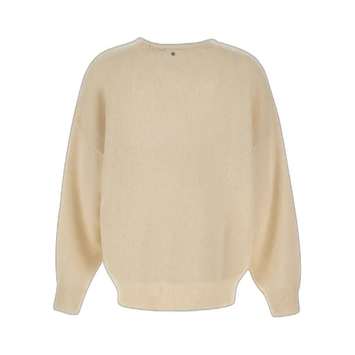 V-Neck Long-Sleeved Jumper