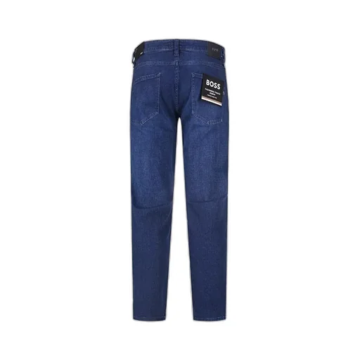 Logo Patch Tapered Jeans