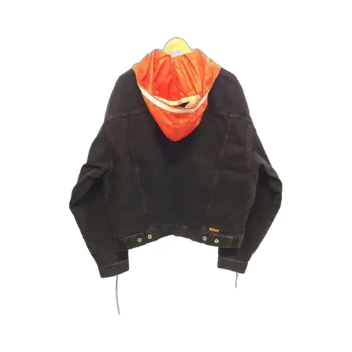 Hooded Denim Jacket