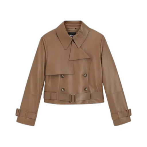 Belted Double-Breasted Jacket