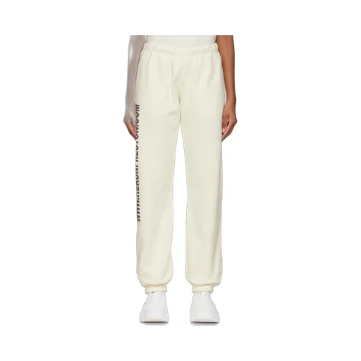 Real Estate Slogan Printed Track Pants