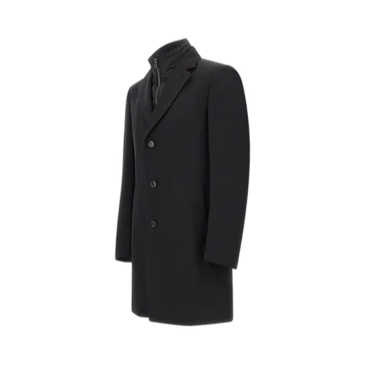 Slim-Fit Water-Repellent Coat