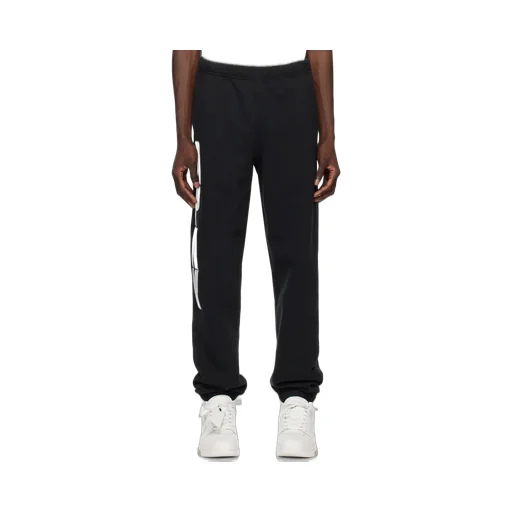 Logo-Printed Elasticated Waistband Pants
