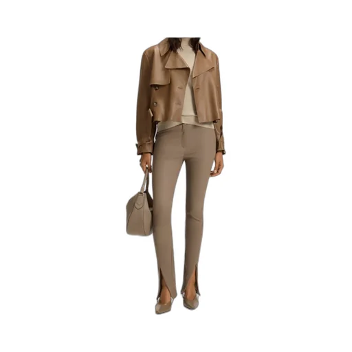 Belted Double-Breasted Jacket