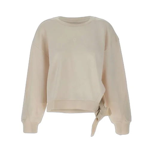 Bow-Detail Crew-Neck Sweatshirt
