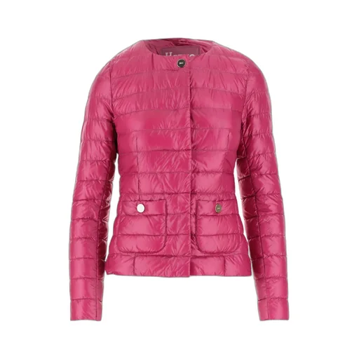 Quilted-Finish Fitted Jacket