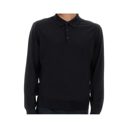 Long-Sleeved Polo Shirt