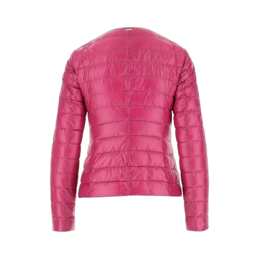 Quilted-Finish Fitted Jacket