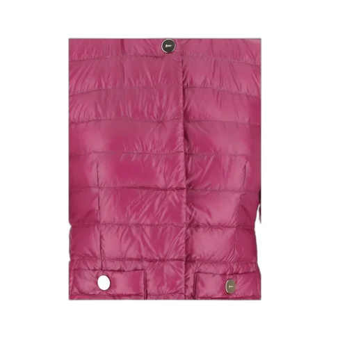 Quilted-Finish Fitted Jacket