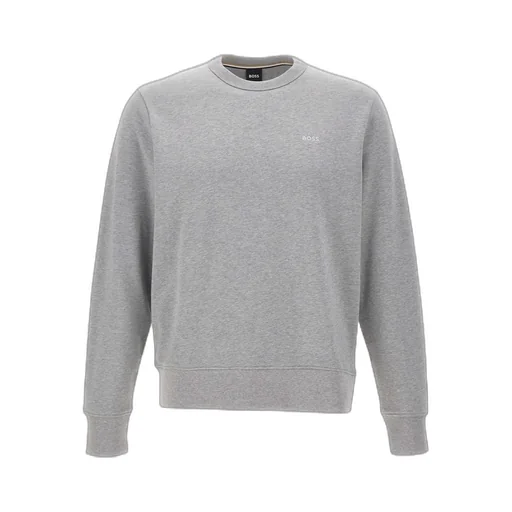 Embroidered-Logo Crew-Neck Sweatshirt