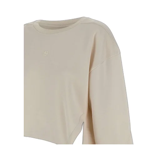 Bow-Detail Crew-Neck Sweatshirt