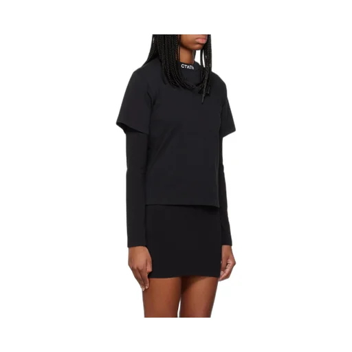 Logo Embroidered Crewneck T-Shirt