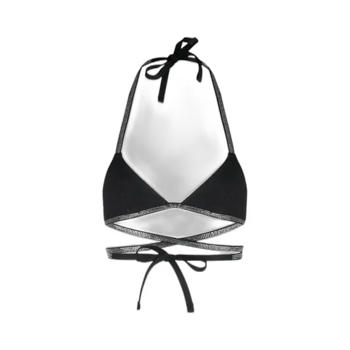 Embellished Tape Bikini Top