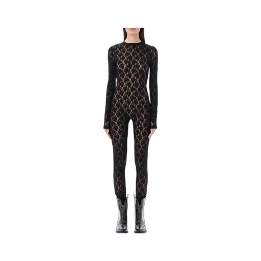 Lace-Detail Jumpsuit