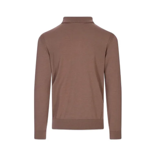 Button Detailed Knitted Polo Shirt