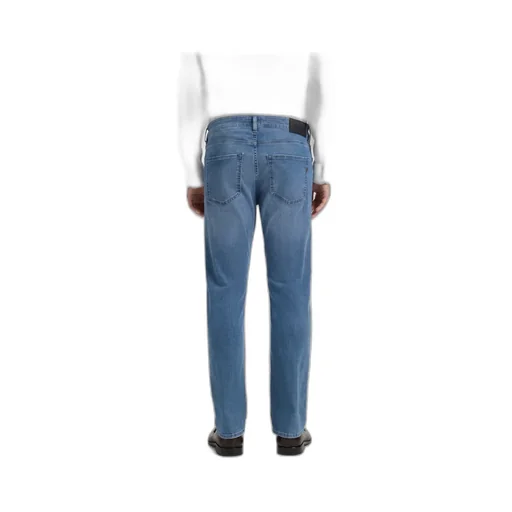 Logo Patch Slim-Fit Jeans