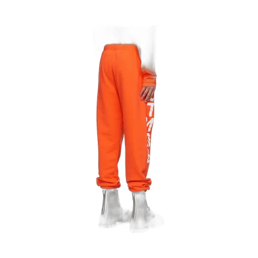 Logo Print Elasticated-Waist Track Pants
