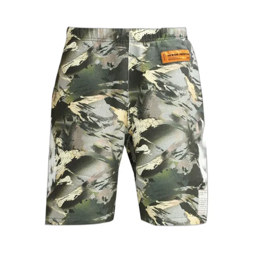 Camouflage Logo Patch Shorts