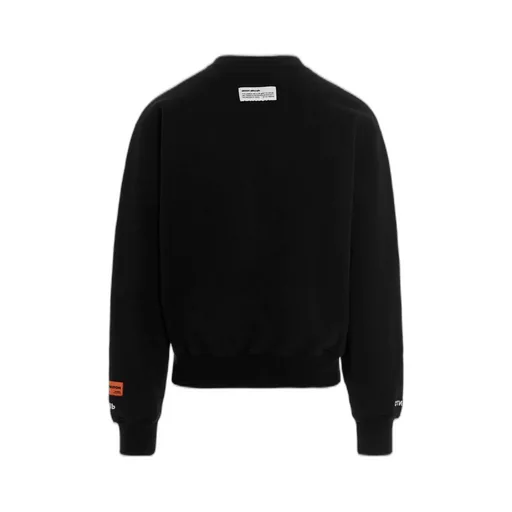 Graphic-Print Patchwork Sweatshirt
