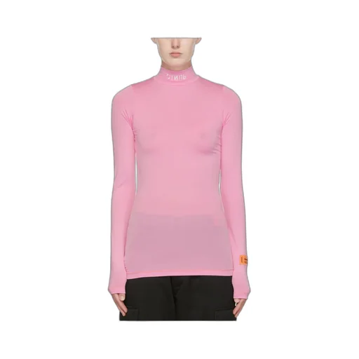 High-Necked Long-Sleeved T-Shirt