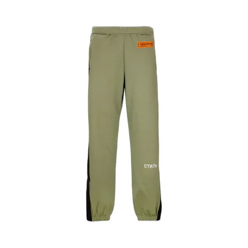 Elasticated-Waist Track Pants