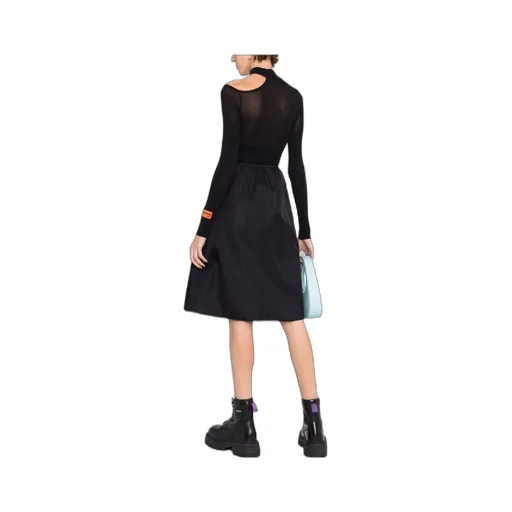 Cut-Out Shoulder Long-Sleeve T-Shirt