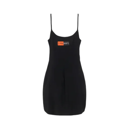 Zip-Front Sleeveless Mini Dress