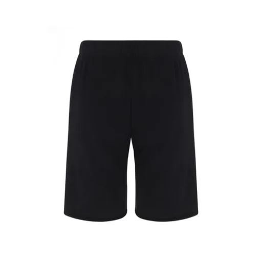 Logo Patch Organic Cotton Knee-Length Shorts