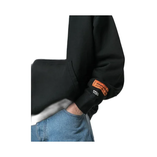 Logo Printed Hooded Sweater