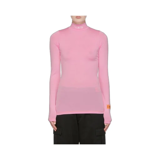 High-Necked Long-Sleeved T-Shirt