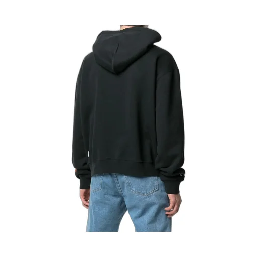 Logo Printed Hooded Sweater