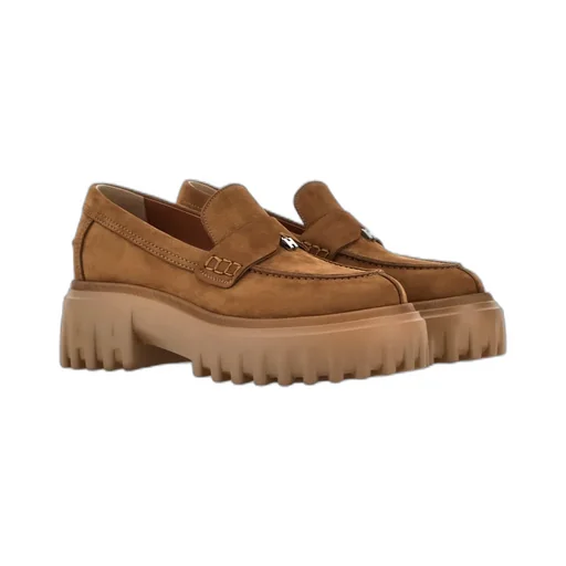 Suede Loafers