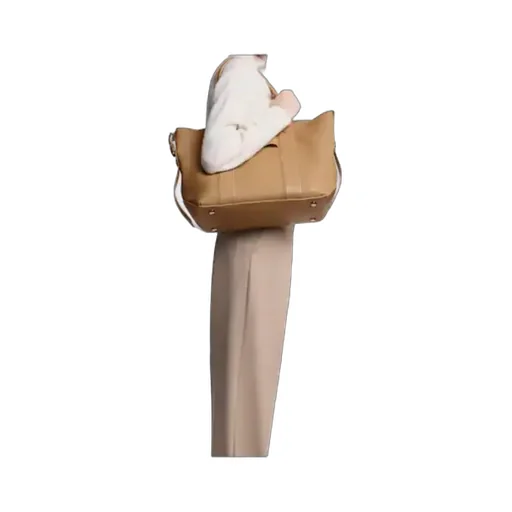 Script Medium Shopping Bag
